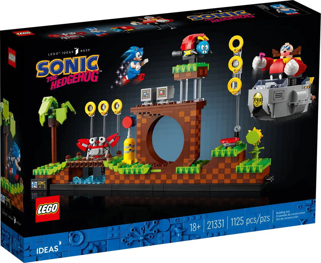 LEGO NEW - Sonic the Hedgehog™ – Green Hill Zone | 21331 - OGEL BRICKS