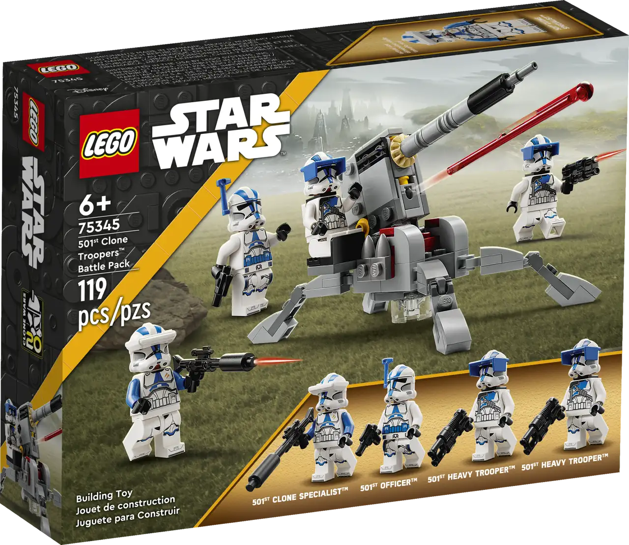 LEGO NEW 501st Clone Troopers™ Battle Pack | 75345 - OGEL BRICKS